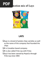 Promotion Mix of Lays