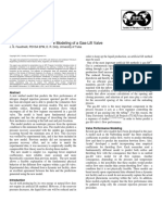 Dynamic Flow Performance Modeling of A Gas-Lift Valve