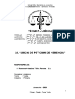 32 Juicio Peticion Herencia Tecnica Juridica 2021