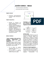 Relacion Carga Masa D