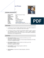 Muhammad Salman Tiwana CV