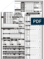 Anima Hoja de Personaje (Nueva)