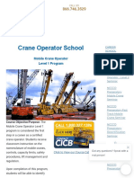 CICB - Mobile Crane Operator - Level 1 Program