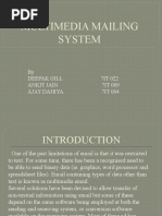 Multimedia Mailing System