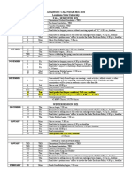 ACADEMIC CALENDAR 2021-2022 Louisiana State University Fall Semester 2021