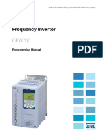 WEG cfw700 Programming Manual 10001006882 2.0x Manual English