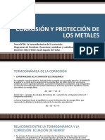 TEMA 6 - La Termodinámica de La Corrosión