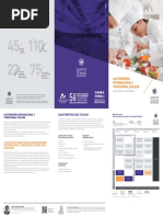 Gastronomia Internacional y Tradicional Chilena Malla 2021