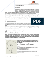 Weldment Design and Simplifications