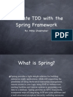 Spring and TDD