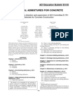 Chemical Admixtures For Concrete Aci