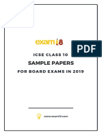 Exam18 ICSE Biology Sample Paper