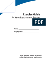 Exercise Guide: For Knee Replacement Surgery