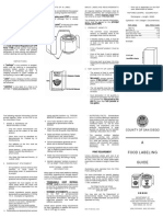 Publications Foodlabeling