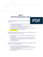 Set-C API 510 Preparatory Course