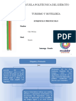 Origen y Definicion de Etiqueta y Protocolo