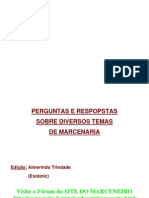 Ebook - Perguntas e Respostas de Marcenaria