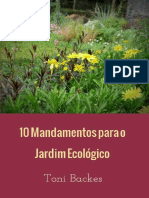 10 Mandamentos Do Jardim - Toni Backes