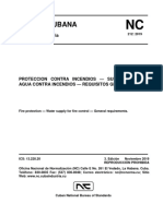 NC 212 - 2019 Protección Contra Incendios - Suministro de Agua Contra Incendios - Requisitos Generales.