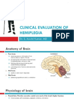 CNS - Clinical Evaluation of Hemiplegia