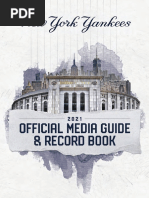 2021 New York Yankees Media Guide