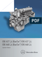 Om 457 La Bluetec /om 457 La Om 460 La Bluetec /om 460 La: Operator'S Manual