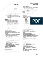 Listening and Speaking 1 Q: Skills For Success Unit 3 Student Book Answer Key