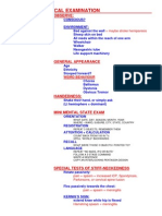 Neurological Examination: Observe