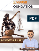 CA Foundation Law I CA Saumil Manglani I Contract Unit 1