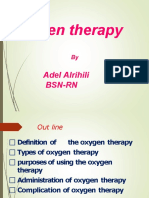 Oxygen Therapy: Adel Alrihili BSN-RN