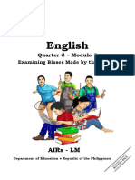 English: Quarter 3 - Module 1