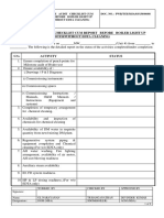 Boiler Light Up Checklist