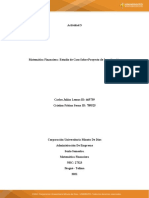 Actividad 3 MATEMATICAS FINANCIERA