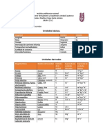 Unidades Internacionales e Inglesas