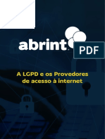 LGPD Provedores Cartilha