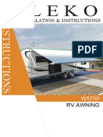 RV Awning (Motorized)