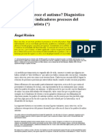 Cómo Aparece El Autismo - Diagnóstico Temprano e Indicadores Precoces Del Trastorno Autista