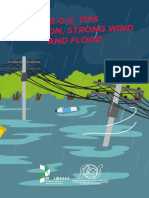 SOS Tips Infographics - Strong Wind, Typhoon and Flood