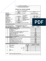 Worksheet For Concrete Design Mix