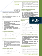 1.3. Factors Influencing Decisions On The Selection of Crops and Cropping System