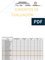 Instrumentos de Eva Biii 1° e