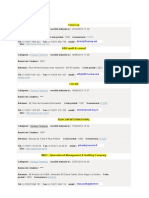 Liste Des Entreprises Domaine Finance