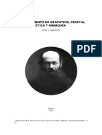 El Pensamiento de Kropotkin, Ciencia, Ética y Anarquía