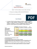 Evidencia 2 Toma de Decisiones A Corto Plazo