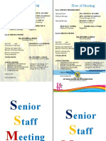 Flow of Meeting Flow of Meeting: Master of Ceremony Rapporteur Master of Ceremony Rapporteur