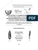 Evolucion y Cambios Tecnicos en Sociedad