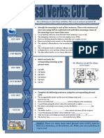 Phrasal Verb CUT