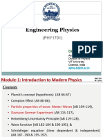 Class 4 - Module 1 - Matter Waves Abd DG Expt - DR - Ajitha - PHY1701