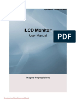 LCD Monitor: User Manual