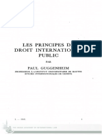 Paul Guggenheim - Les Principes de Droit International Public - Unlocked